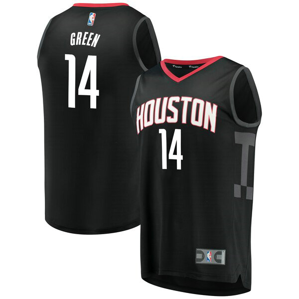 Maillot Houston Rockets Homme Gerald Green 14 Statement Edition Noir